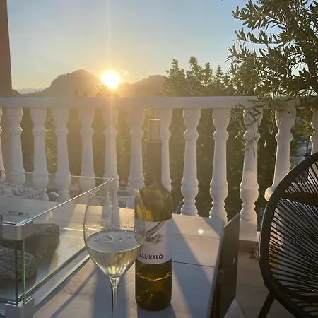 Casa Naru Albir, Duplex Met Ruim Terras En Buitenkeuken Lejlighed *